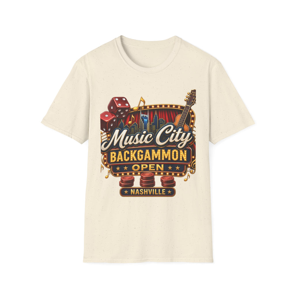 Music City Backgammon Open Nashville T-Shirt