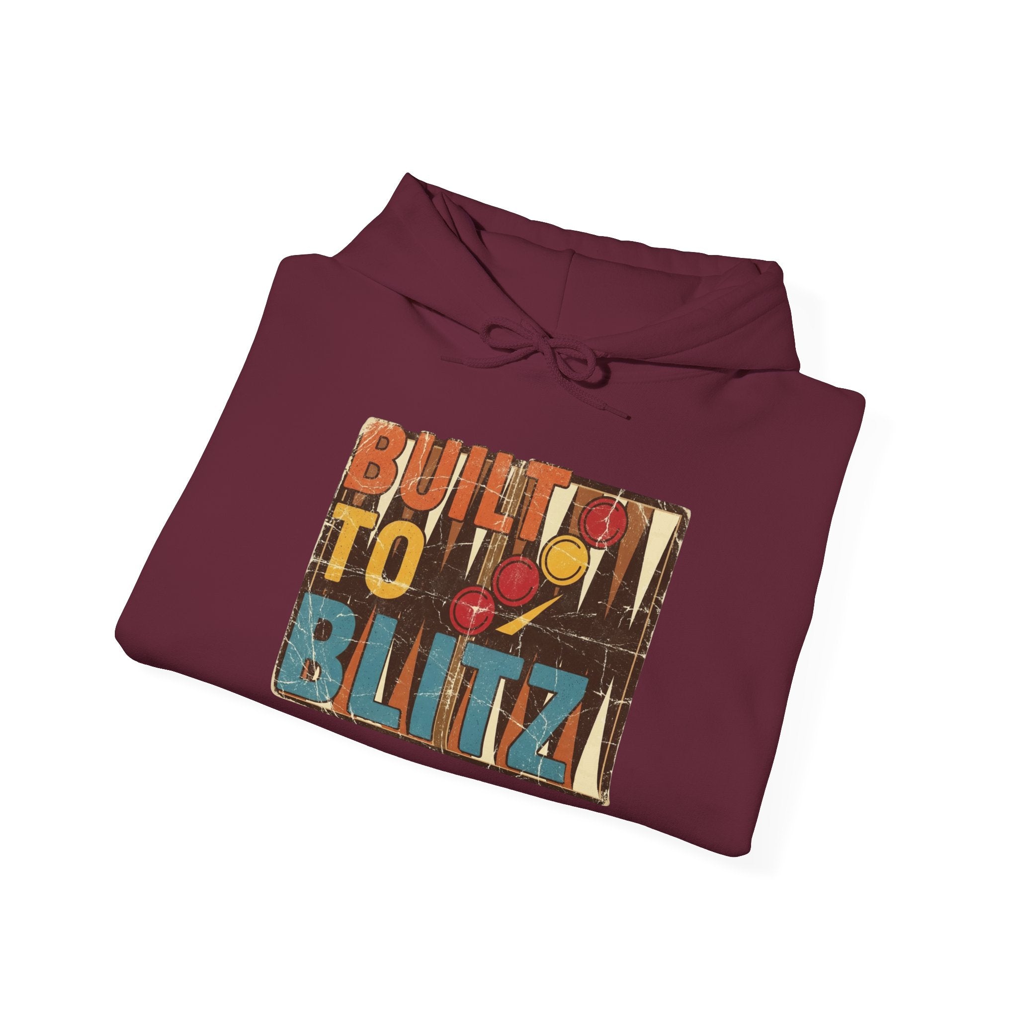 Built To Blitz Unisex Heavy Blend™ Hooded Sweatshirt