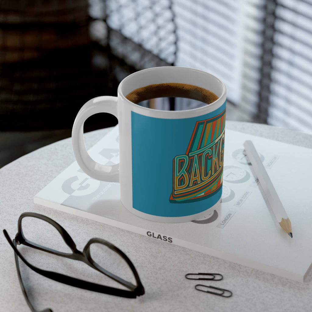 Backgammon Retro Jumbo Mug, 20oz