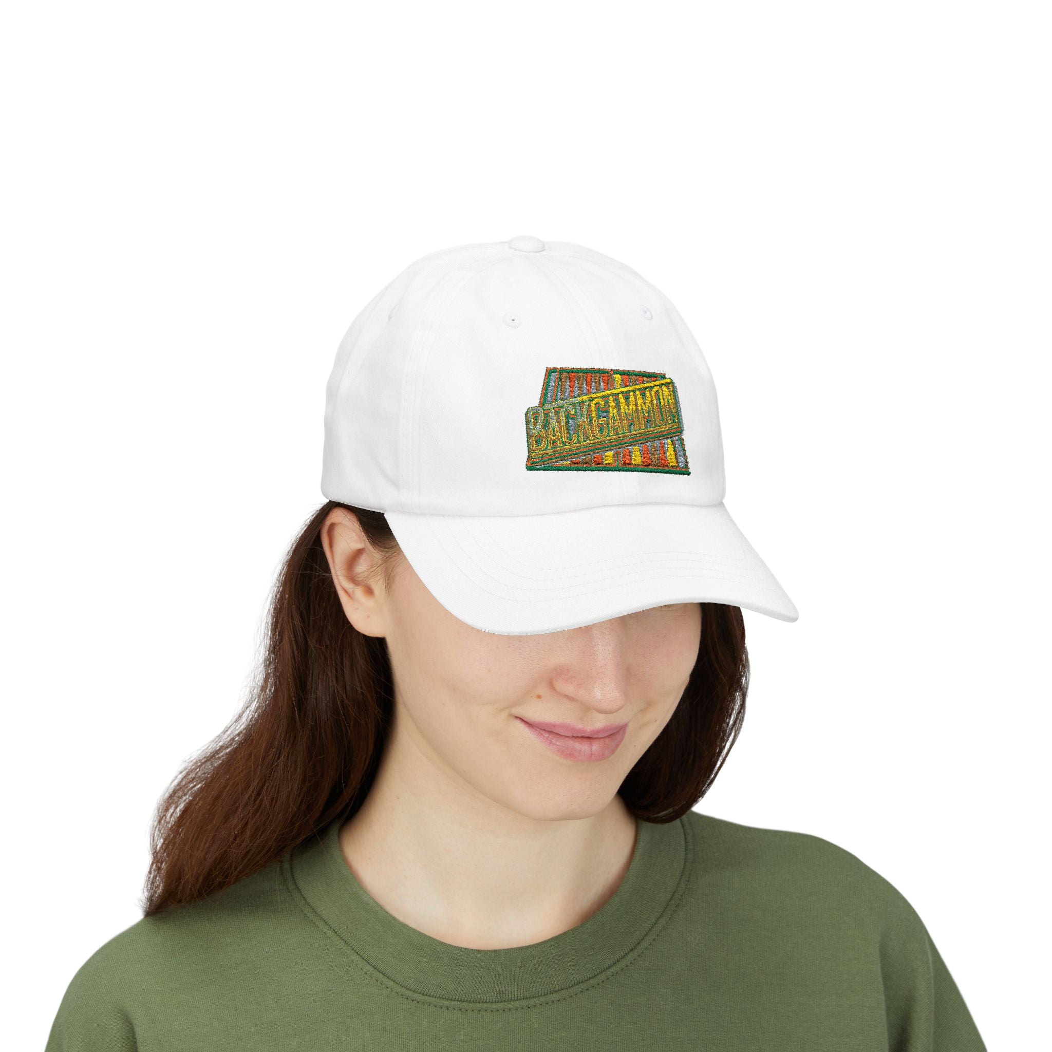 Backgammon Retro Baseball Hat