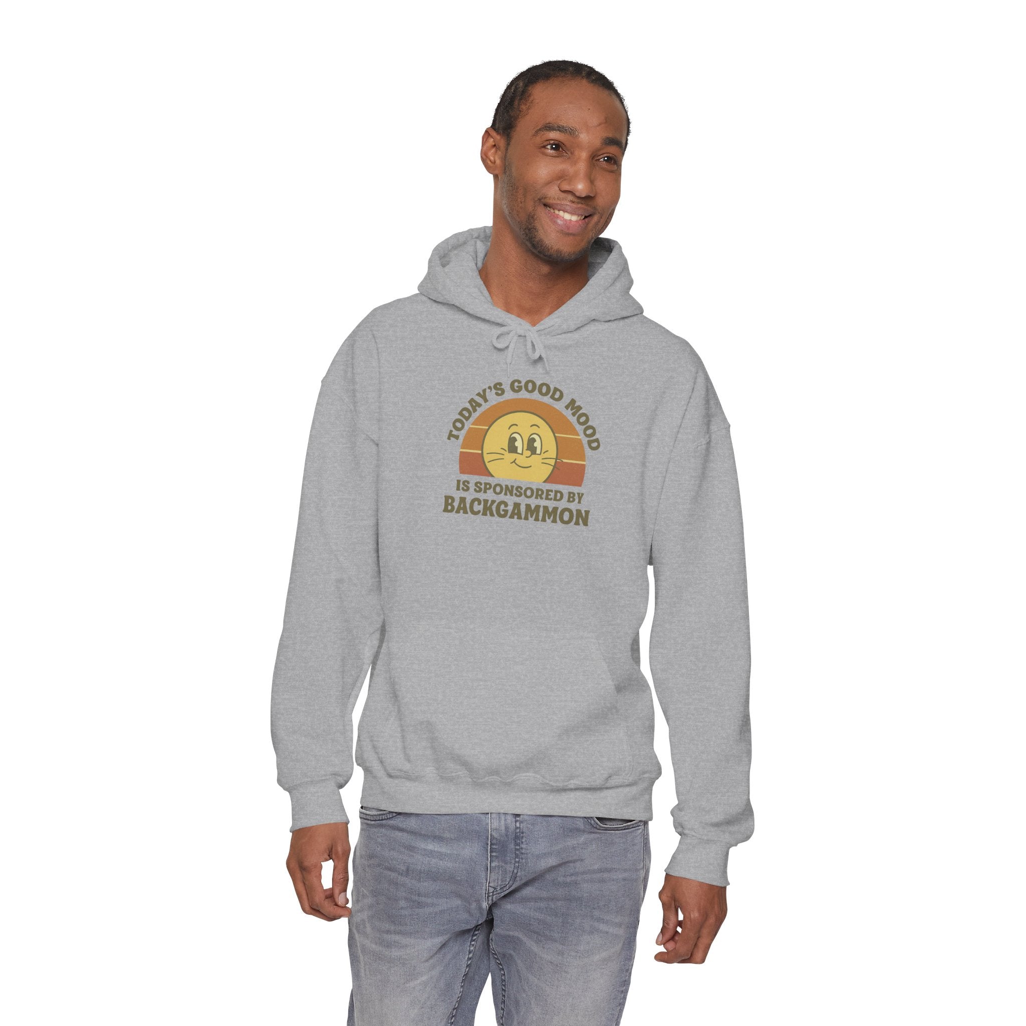 Today’s Good Mood Is Sponsored By Backgammon Unisex Heavy Blend™ Hooded Sweatshirt