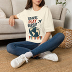 Travel Play Repeat T-Shirt – Backgammon