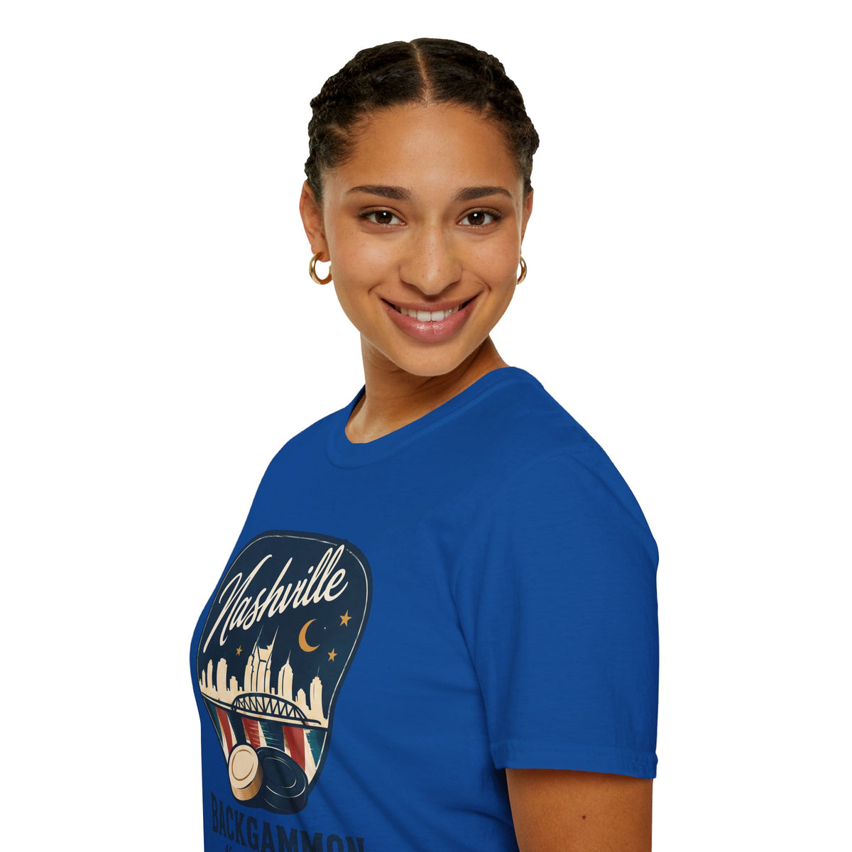 Nashville and Backgammon 2 T-Shirt — "Always a Good Idea" Vintage City Game Tee