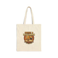 Coffee & Backgammon Cotton Canvas Tote Bag