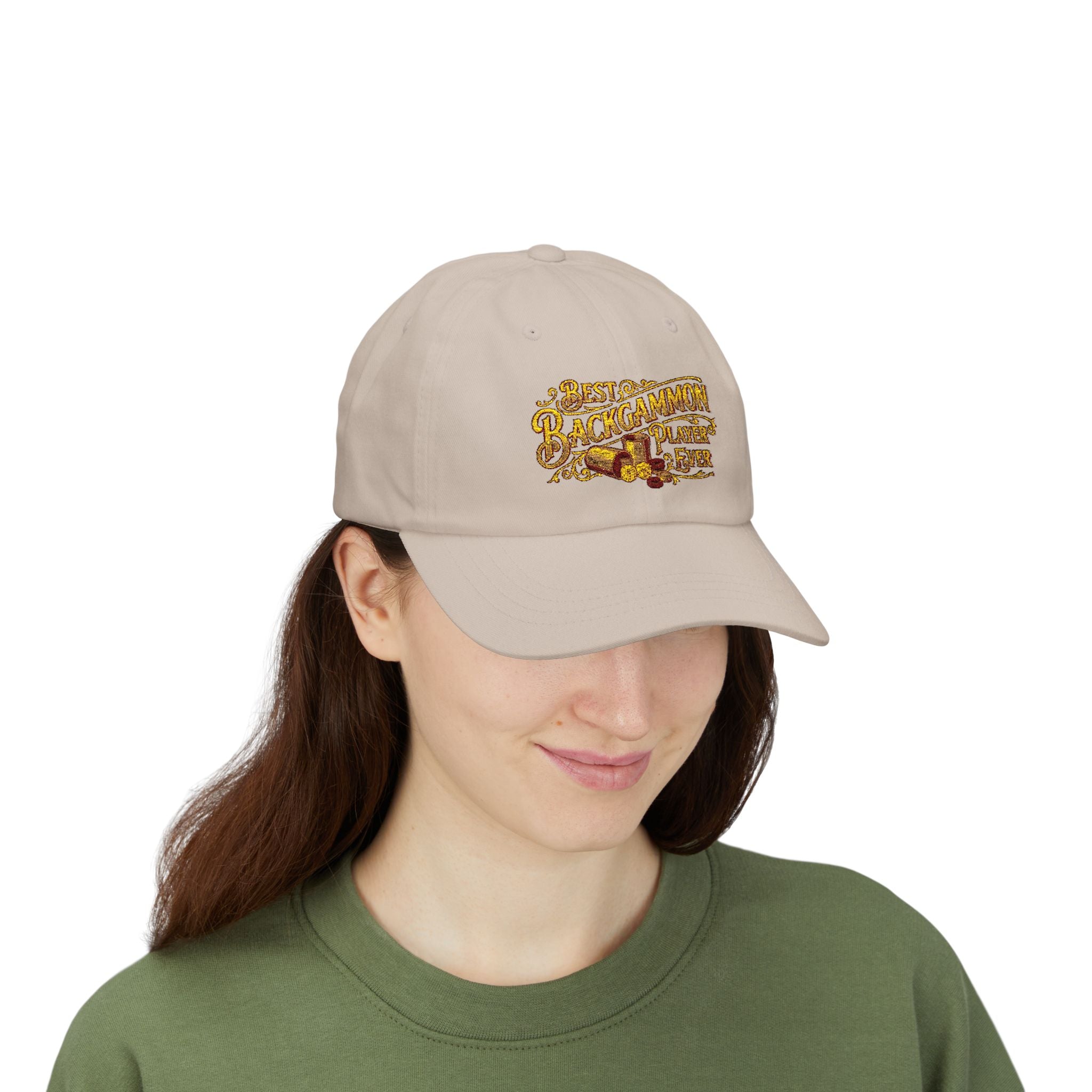 Best Backgammon Player Ever Classic Dad Cap