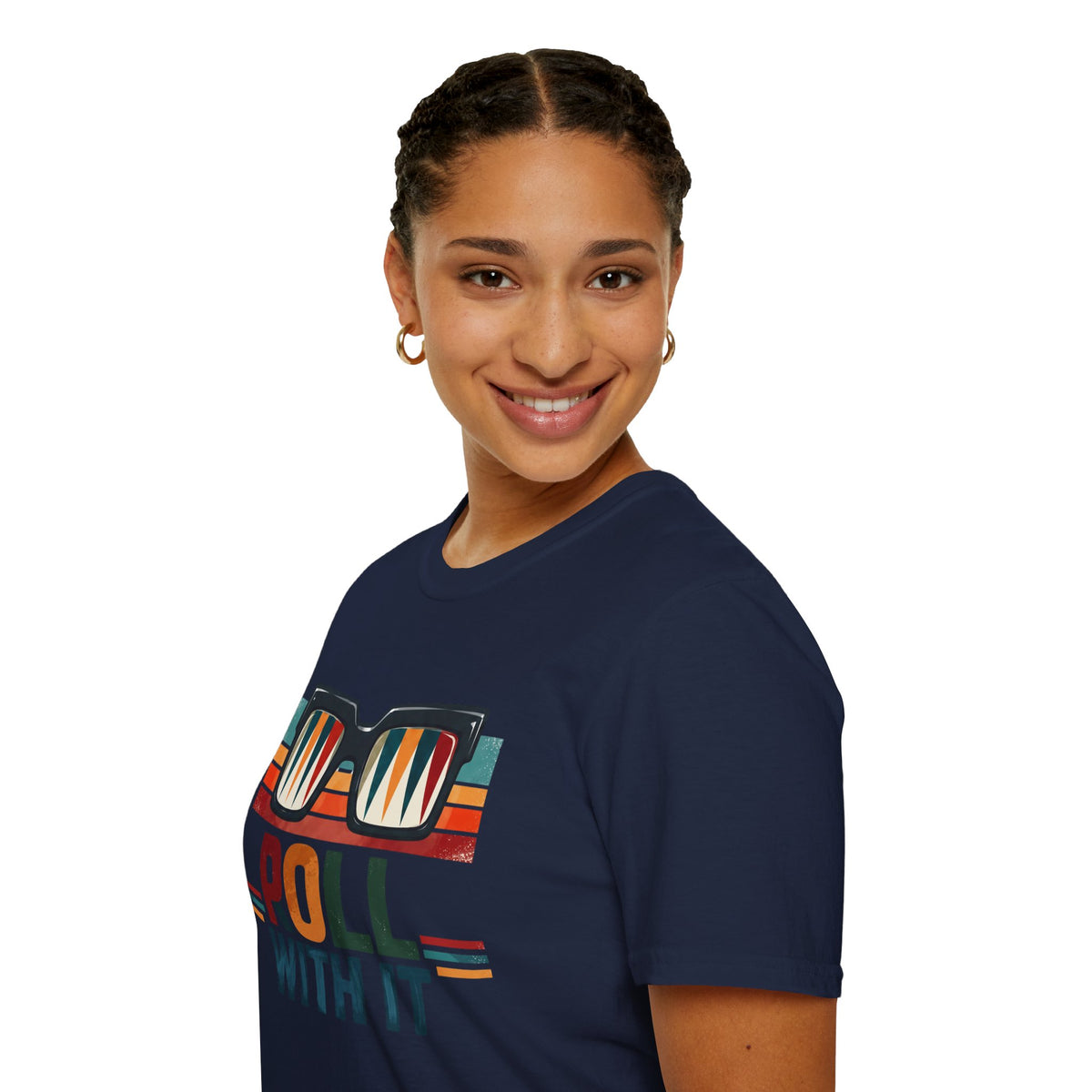 Roll with it 2 T-Shirt — Retro Summer Vibes Graphic Tee