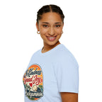 Backgammon T-Shirt — “Be Kindness Spread Joy Play Backgammon 2” Retro Graphic Tee