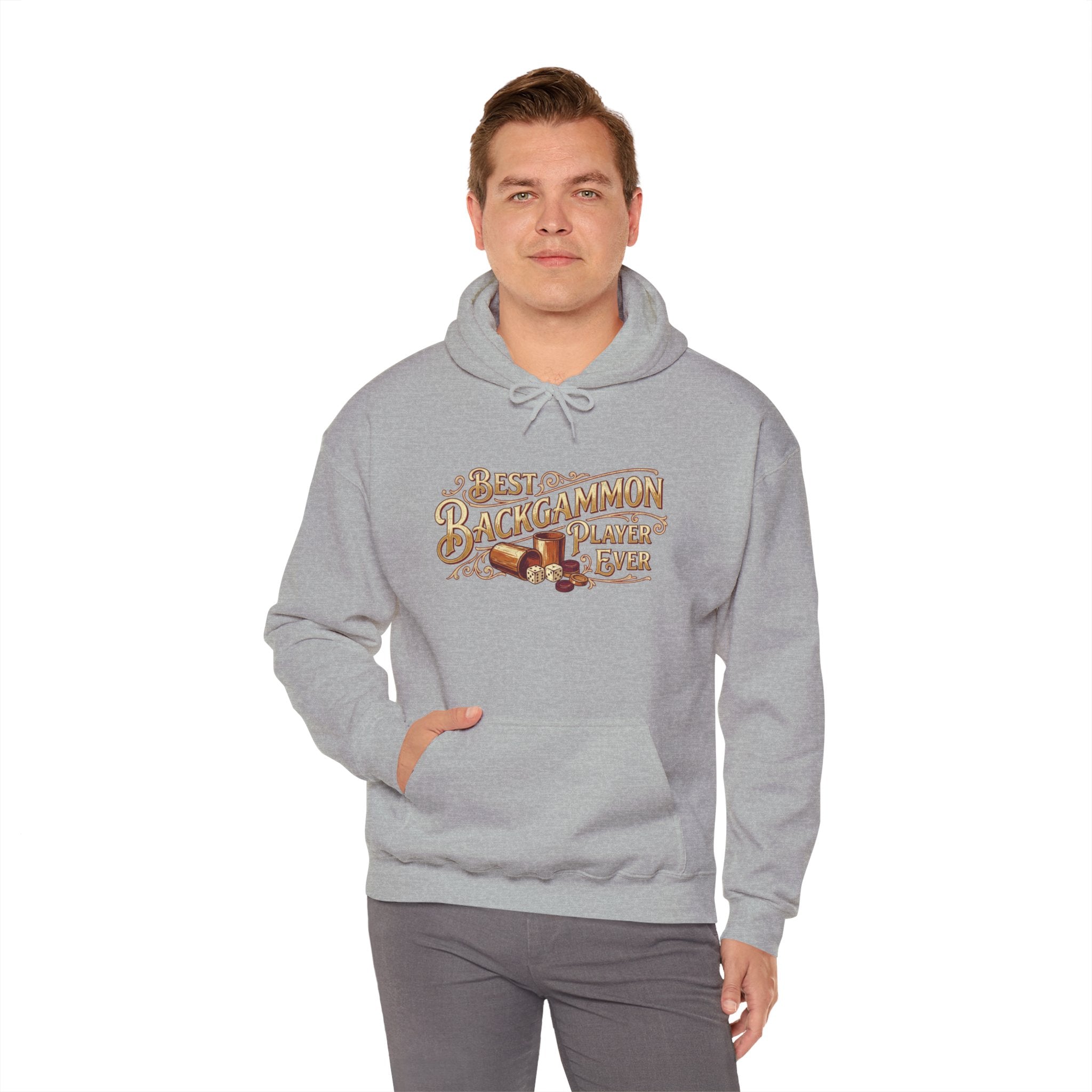 Best Backgammon Player Ever Unisex Heavy Blend™ Hooded Sweatshirt