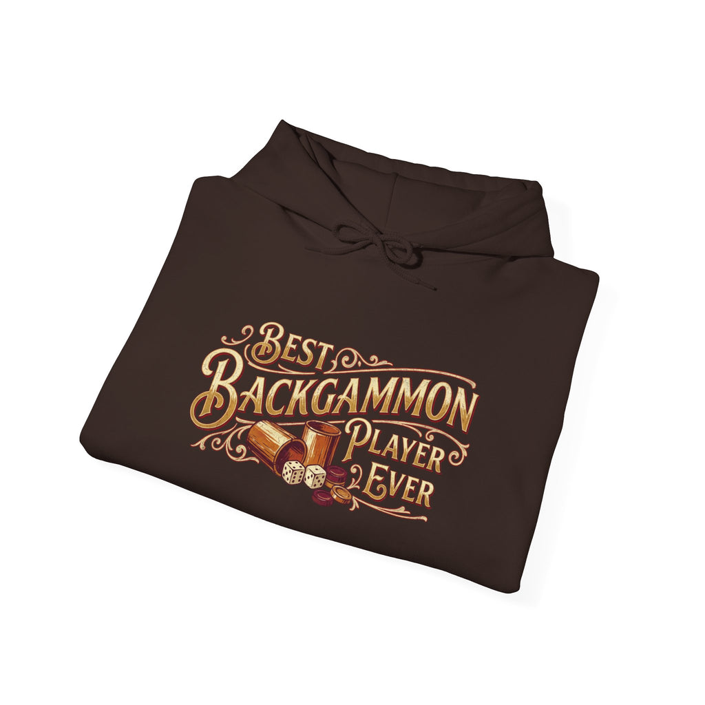 Best Backgammon Player Ever Unisex Heavy Blend™ Hooded Sweatshirt