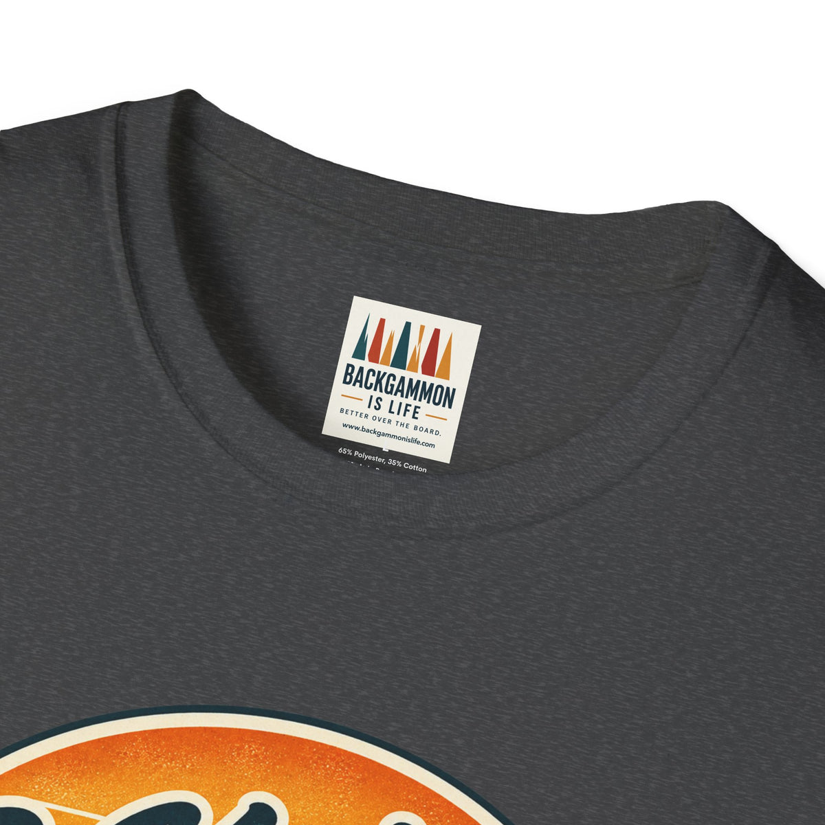 Backgammon T-Shirt — “Be Kindness Spread Joy Play Backgammon 2” Retro Graphic Tee