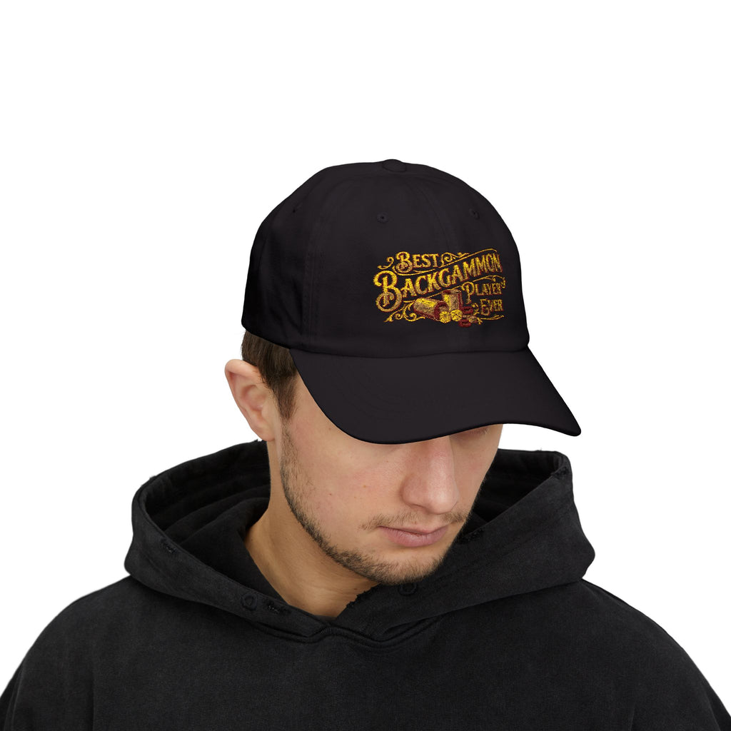 Best Backgammon Player Ever Classic Dad Cap