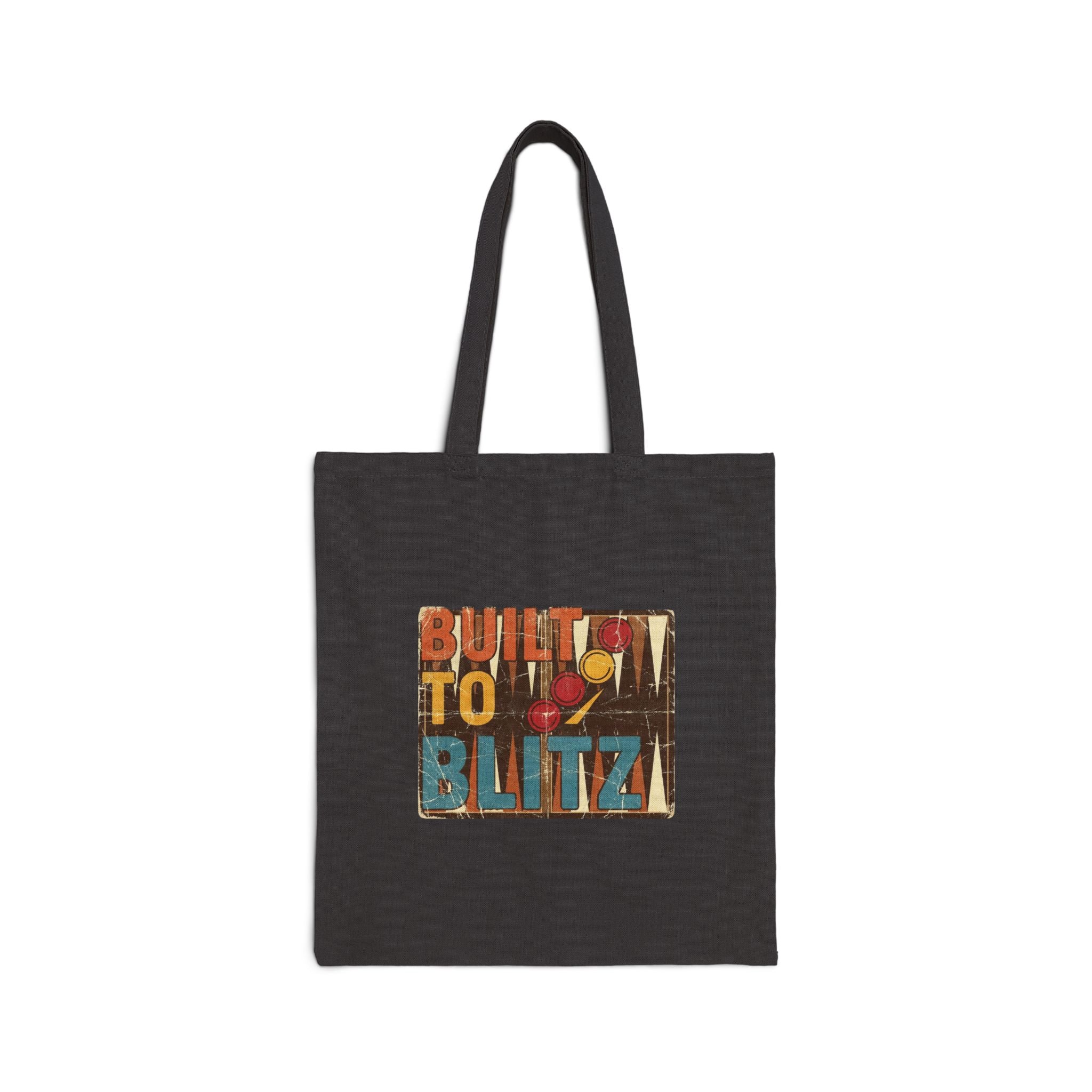 Built To Blitz Cotton Canvas Tote Bag