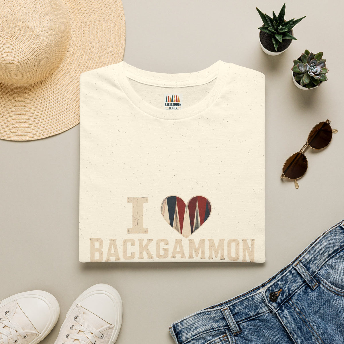 i love backgammon T-Shirt