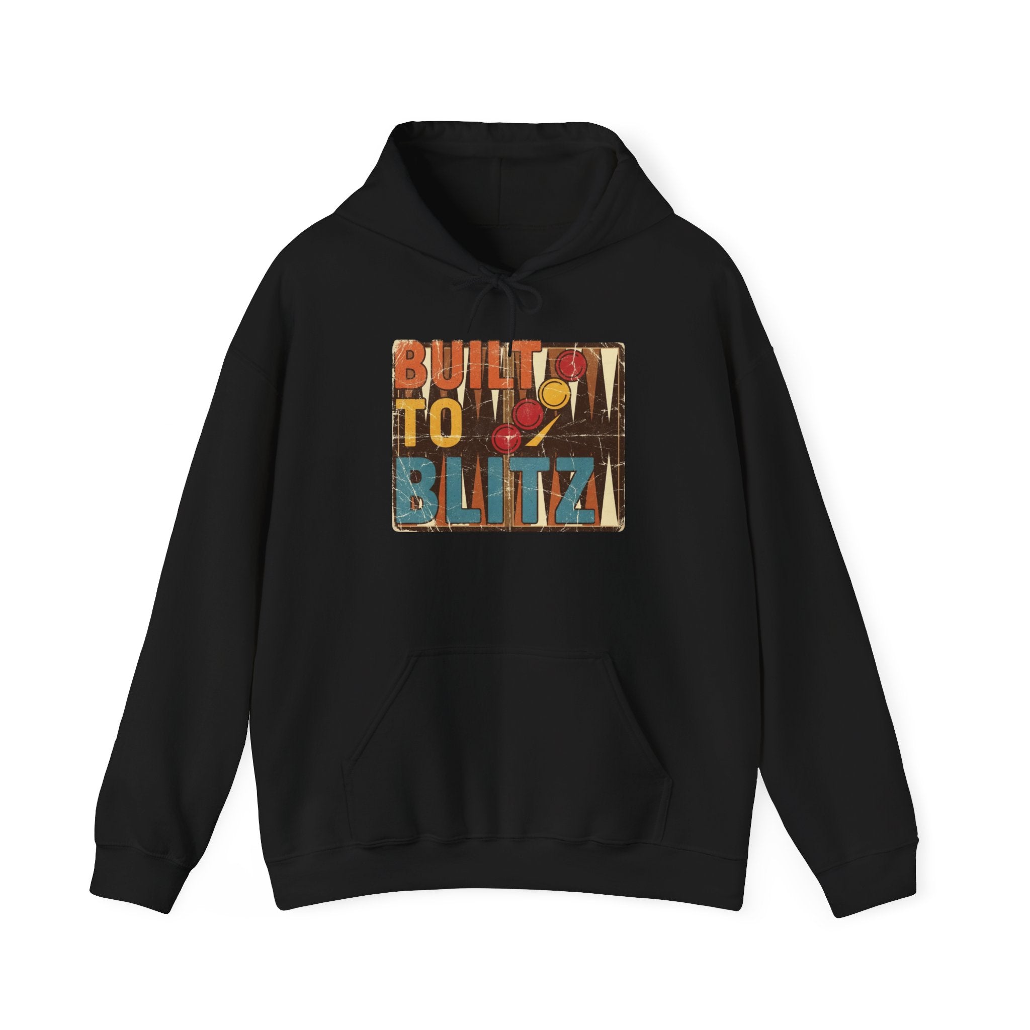 Built To Blitz Unisex Heavy Blend™ Hooded Sweatshirt