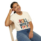 Roll With It T-Shirt — Retro Graphic Tee