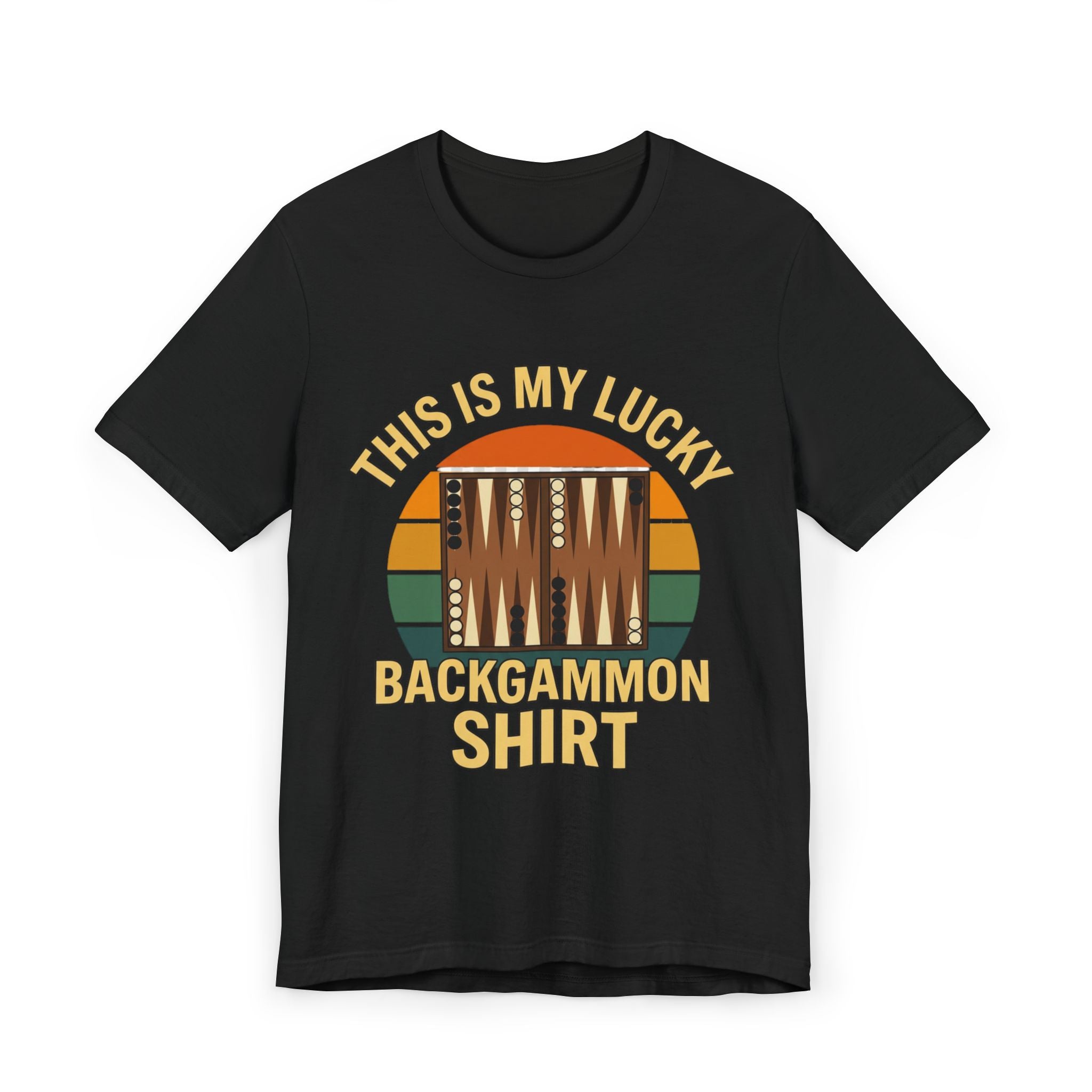 This Is My Lucky Backgammon Shirt Unisex Jersey T-shirt
