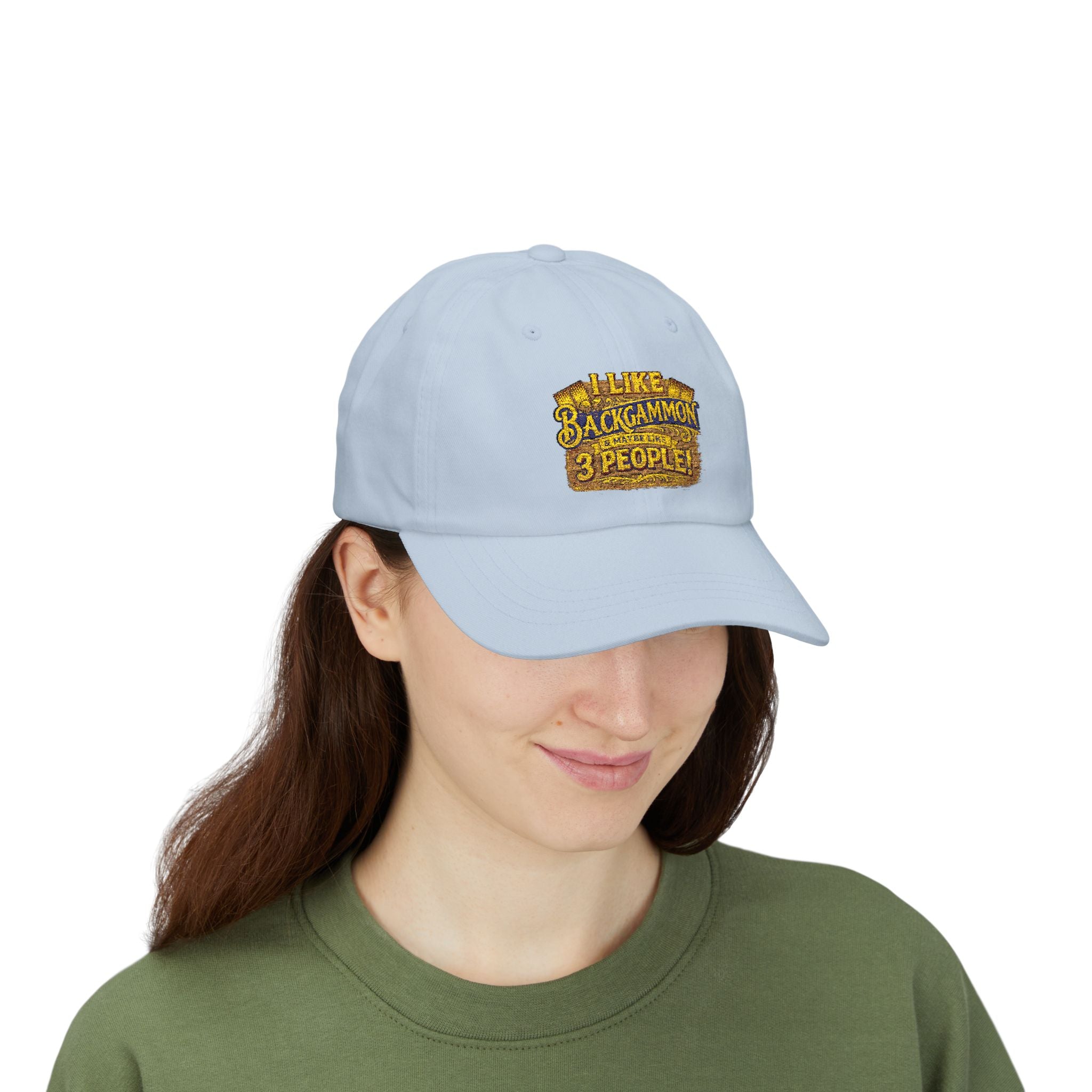 I Like Backgammon & Maybe Like 3 People Dad Cap