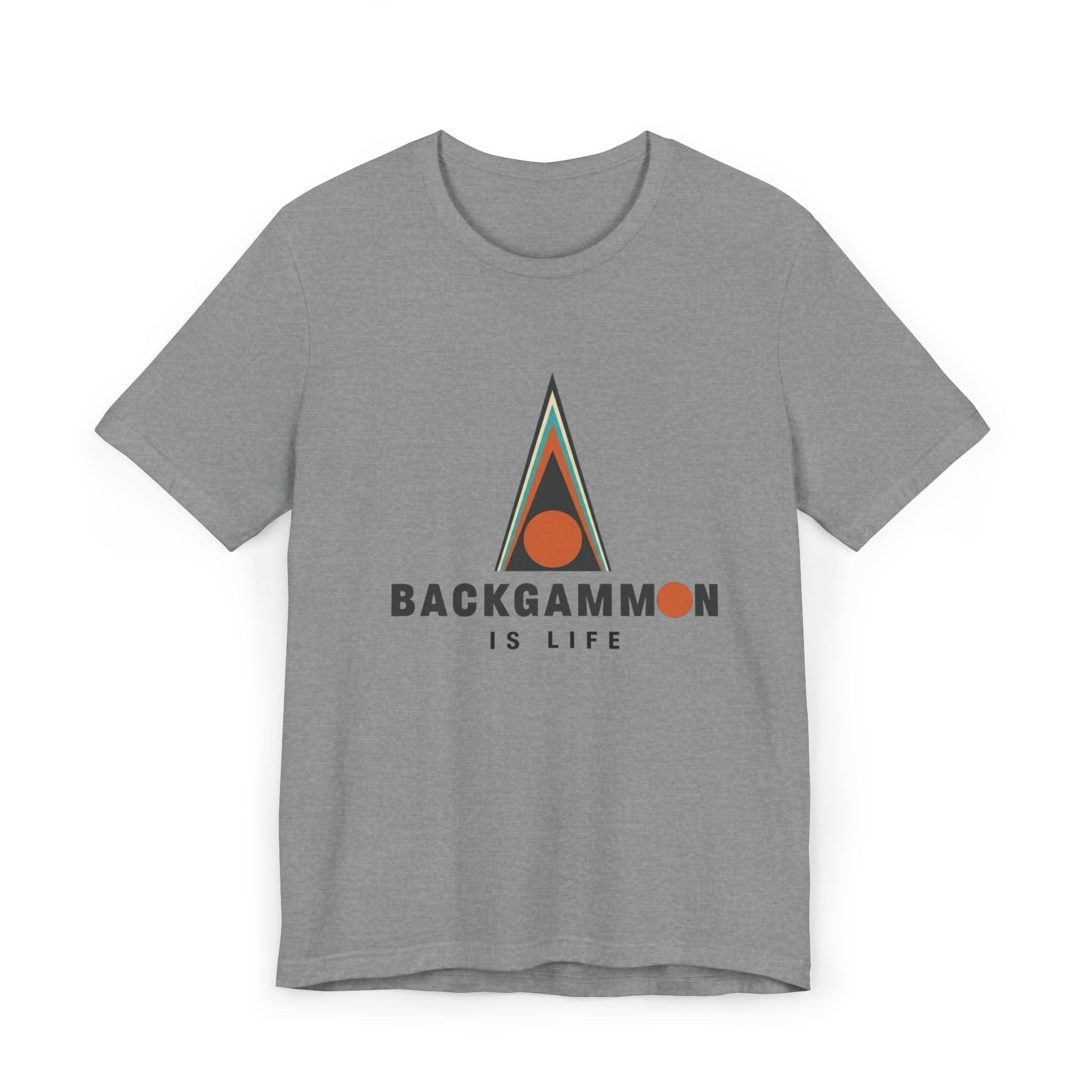 Backgammon Is Life Unisex Jersey T-Shirt