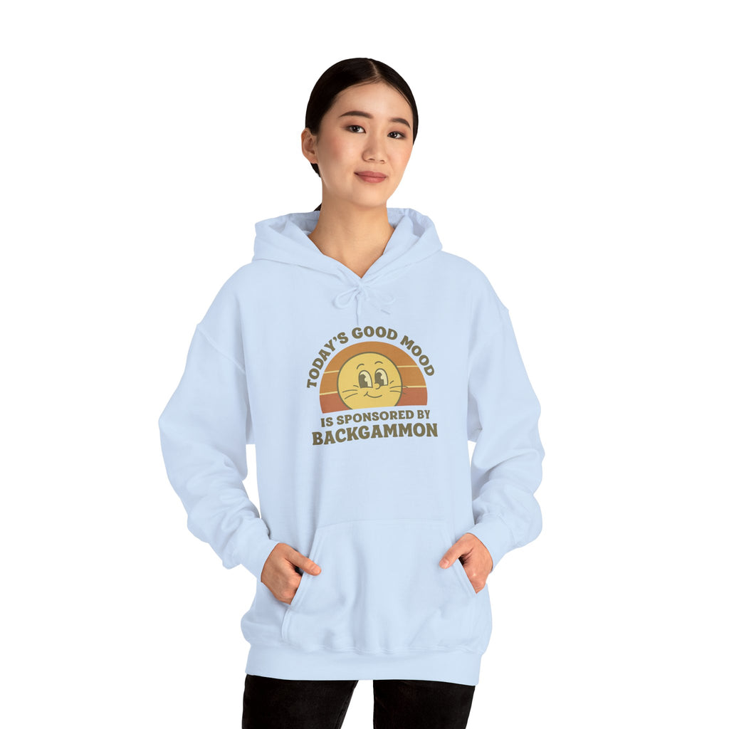 Today’s Good Mood Is Sponsored By Backgammon Unisex Heavy Blend™ Hooded Sweatshirt