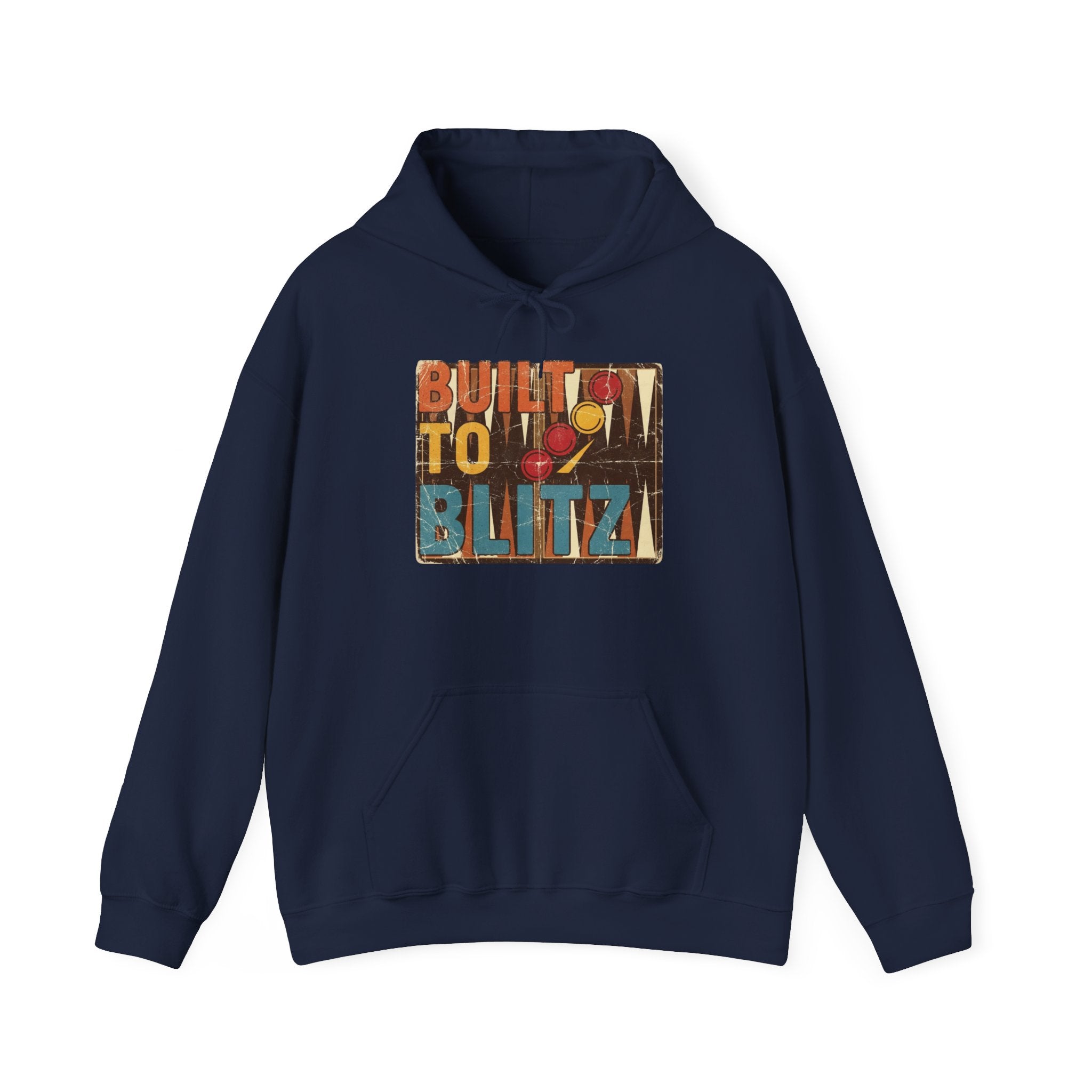 Built To Blitz Unisex Heavy Blend™ Hooded Sweatshirt