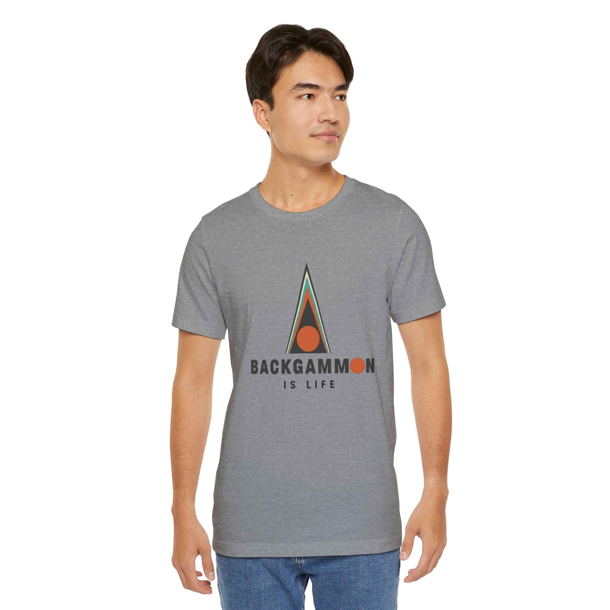 Backgammon Is Life Unisex Jersey T-Shirt