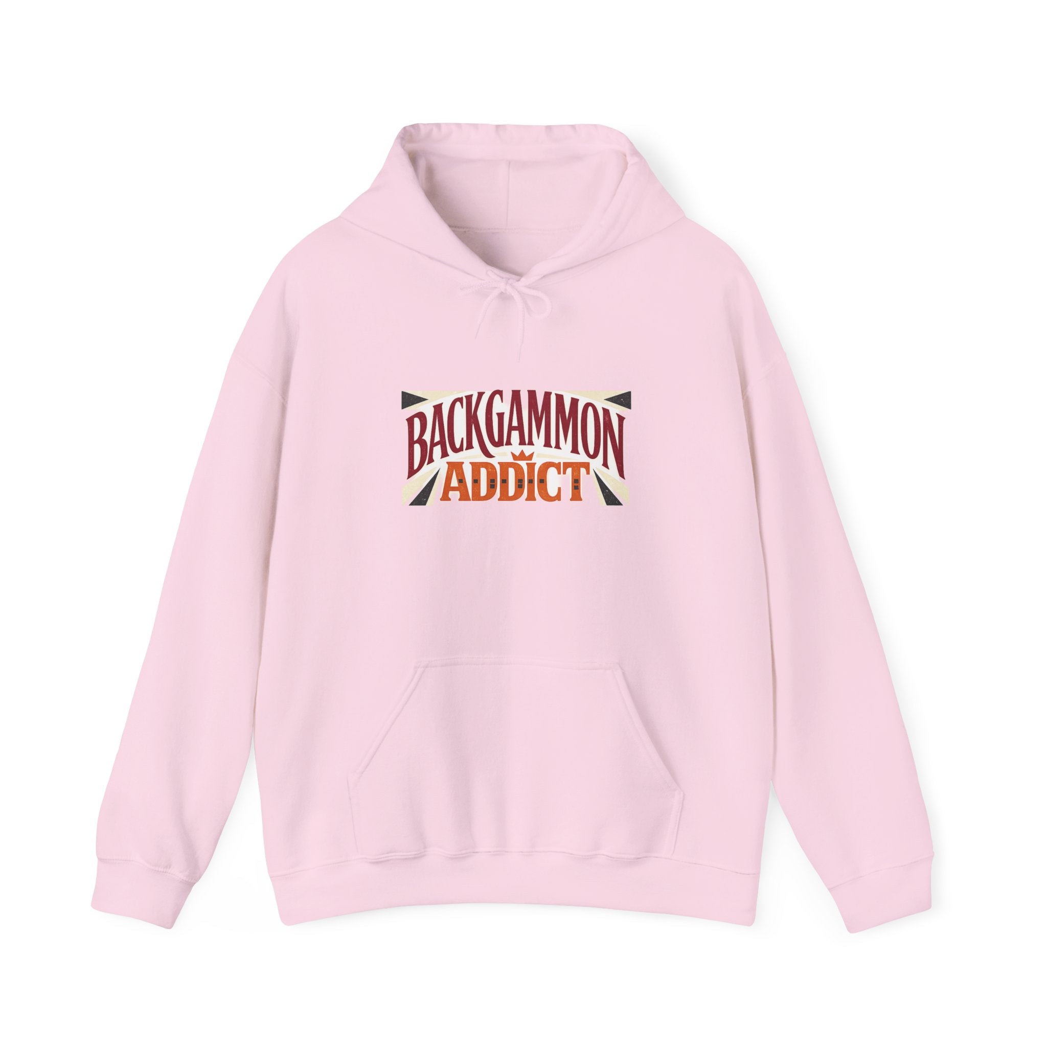 Backgammon Addict Hoodie — Graphic Backgammon Player Pullover