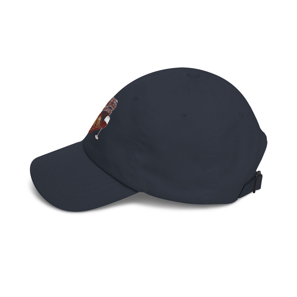 Everything In Moderation Except Backgammon And Wine Embroidered Baseball Hat