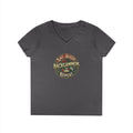 Eat. Sleep. Backgammon. Repeat. Ladies' V-Neck T-Shirt