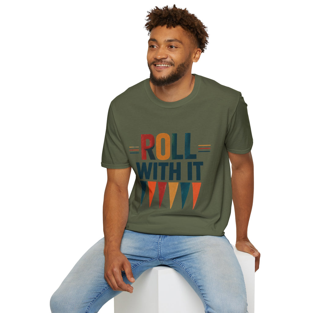 Roll With It T-Shirt — Retro Graphic Tee