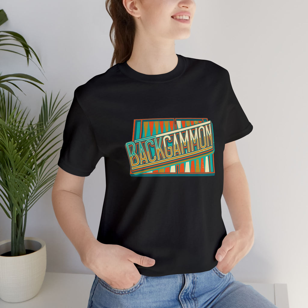 BackgammonT-Shirt — Vintage Retro Game Tee