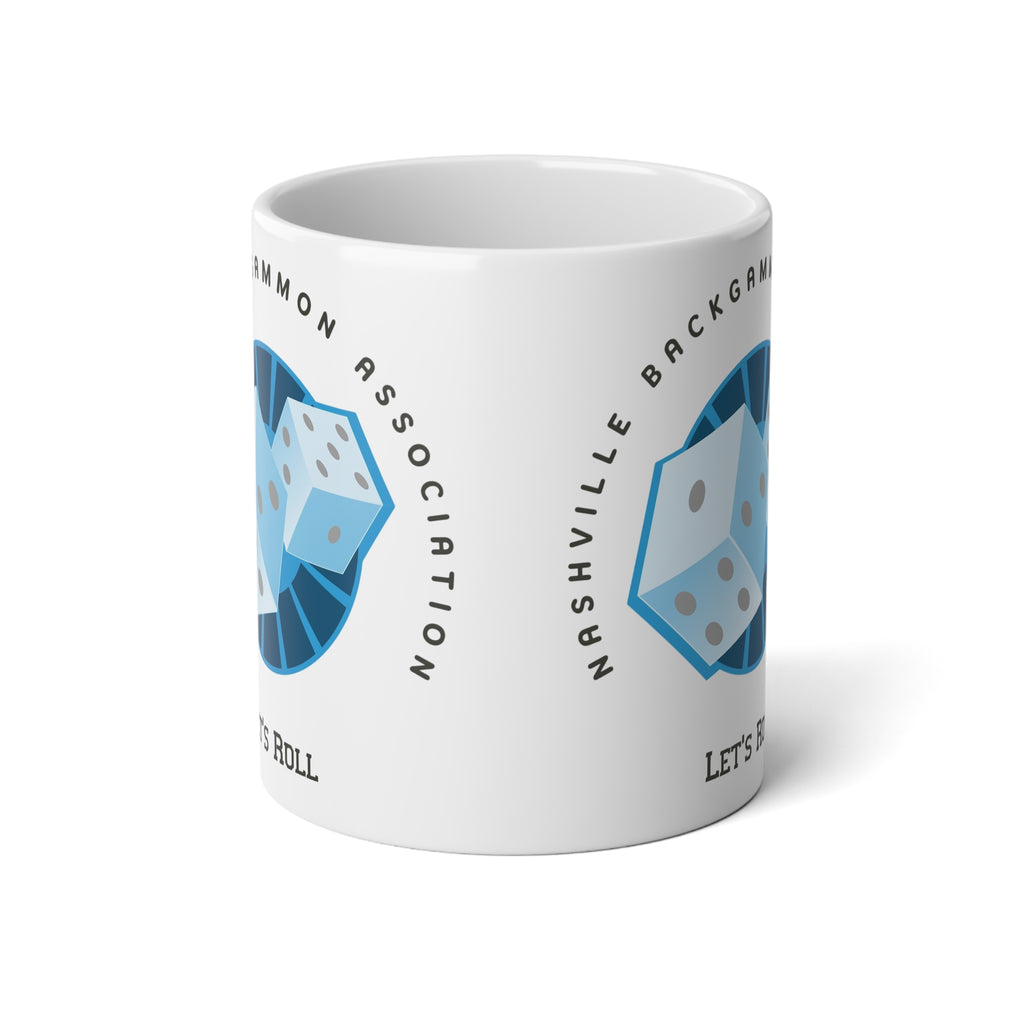 Nashville Backgammon Association 20oz Jumbo Mug