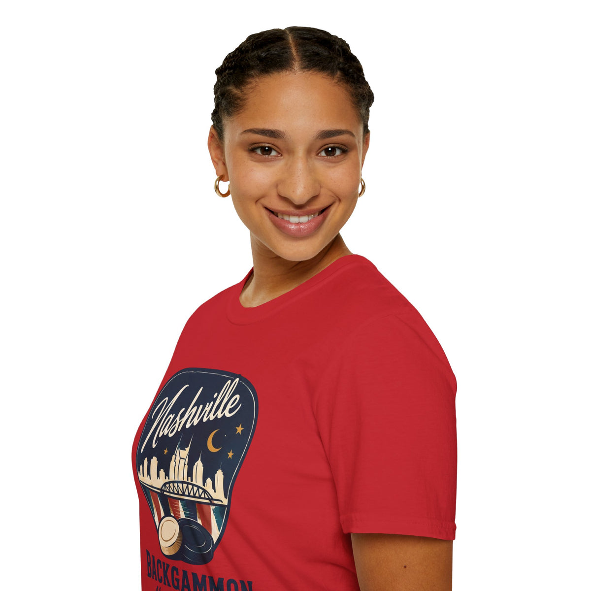 Nashville and Backgammon 2 T-Shirt — "Always a Good Idea" Vintage City Game Tee