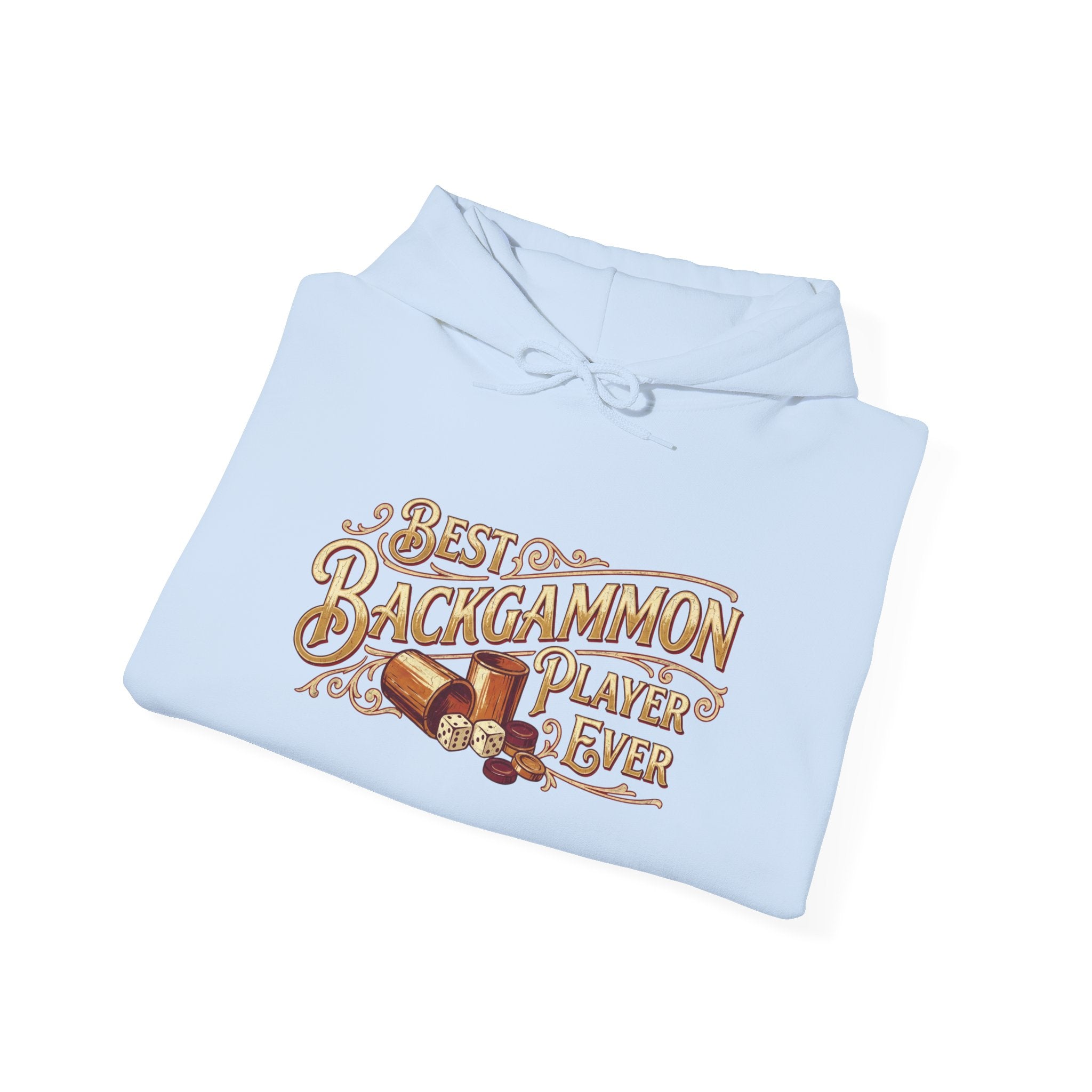 Best Backgammon Player Ever Unisex Heavy Blend™ Hooded Sweatshirt