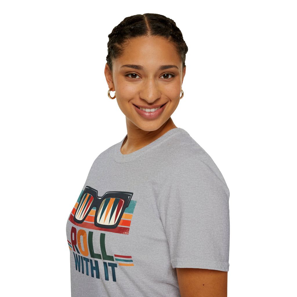 Roll with it 2 T-Shirt — Retro Summer Vibes Graphic Tee