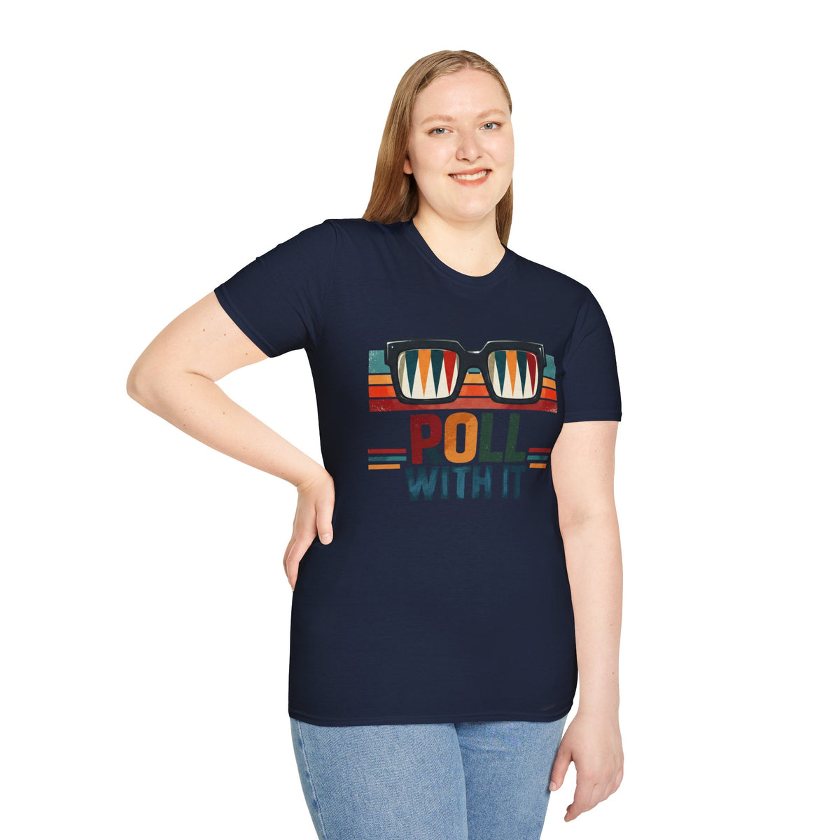 Roll with it 2 T-Shirt — Retro Summer Vibes Graphic Tee
