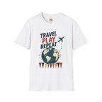 Travel Play Repeat T-Shirt – Backgammon
