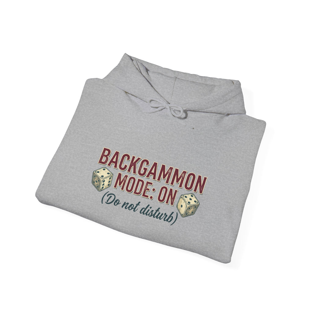Backgammon Mode: On. Do Not Disturb Unisex Heavy Blend™ Hooded Sweatshirt
