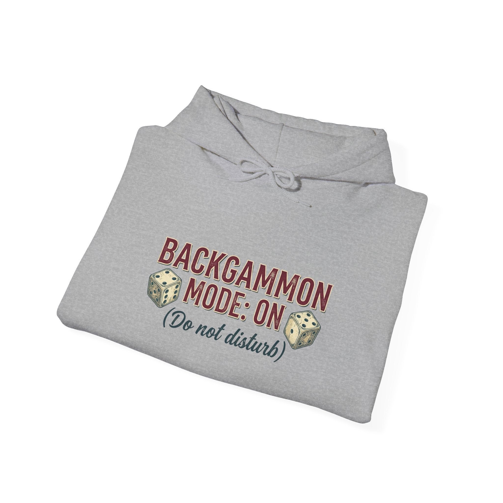 Backgammon Mode: On. Do Not Disturb Unisex Heavy Blend™ Hooded Sweatshirt