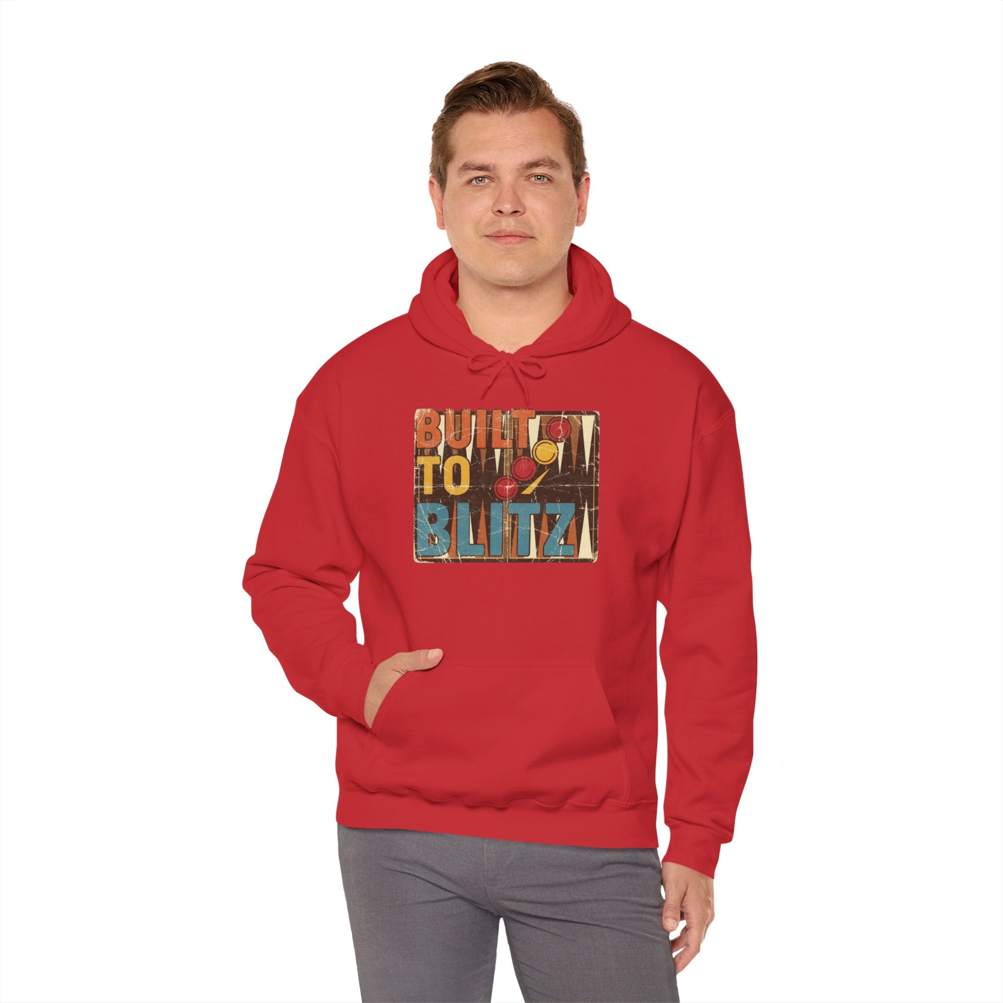 Built To Blitz Unisex Heavy Blend™ Hooded Sweatshirt