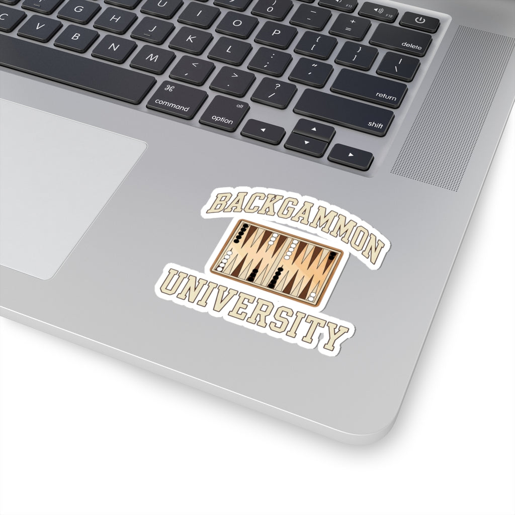 Backgammon University 2 Kiss-Cut Stickers