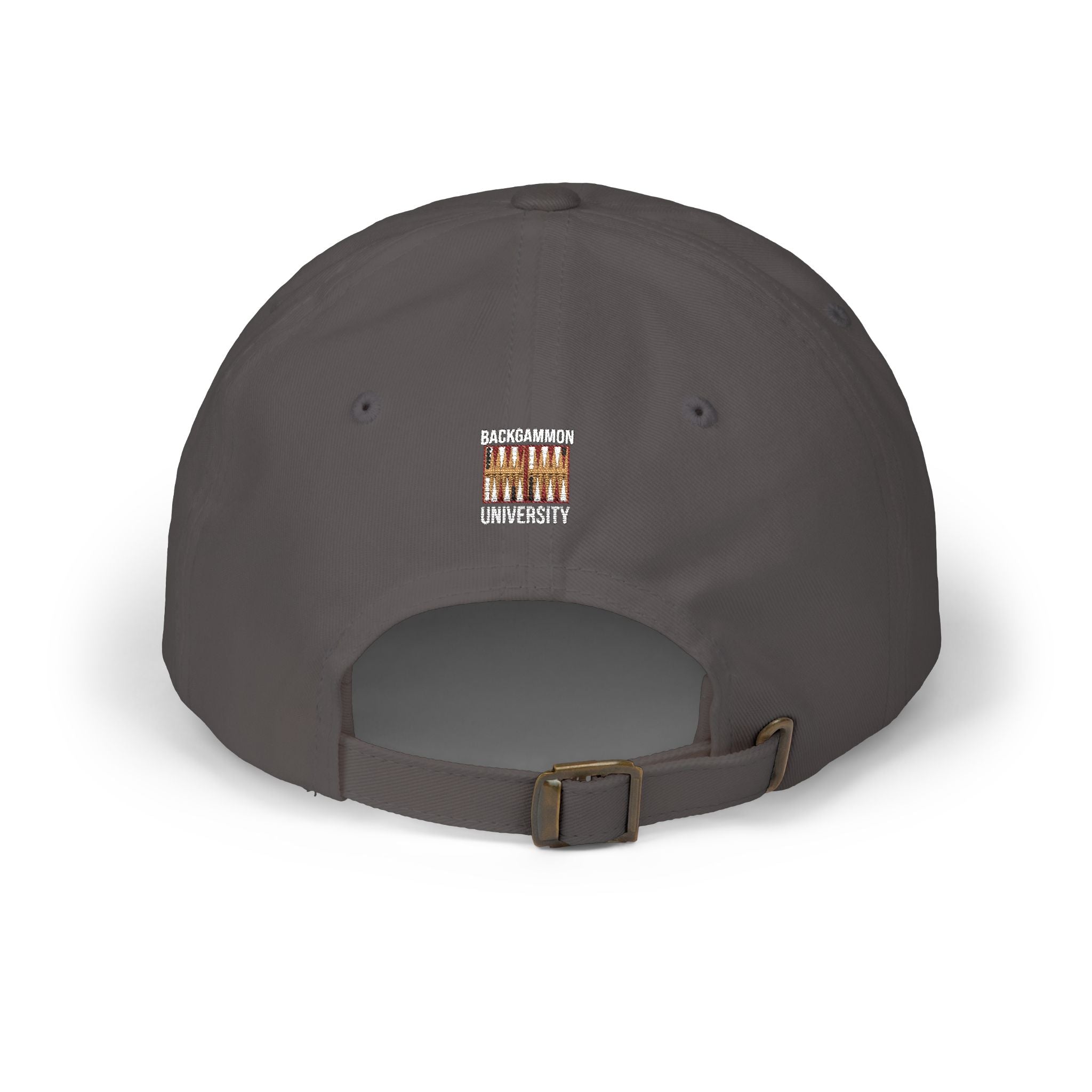 Backgammon University Dad Cap — Vintage Backgammon Board Baseball Hat