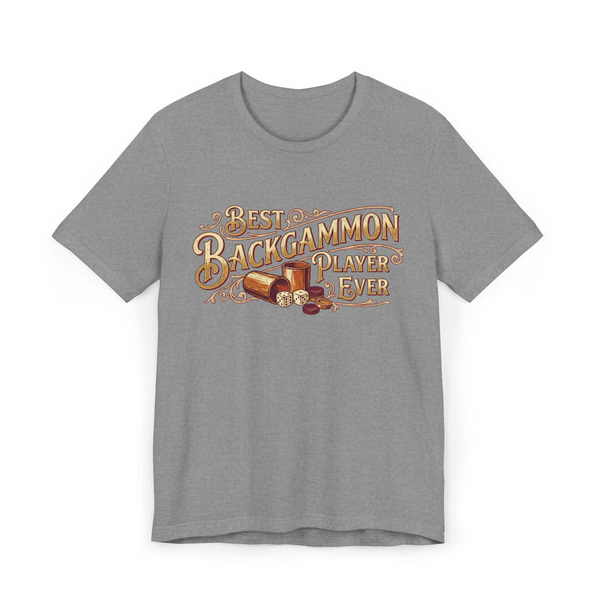 Best Backgammon Player Ever Unisex Jersey T-Shirt
