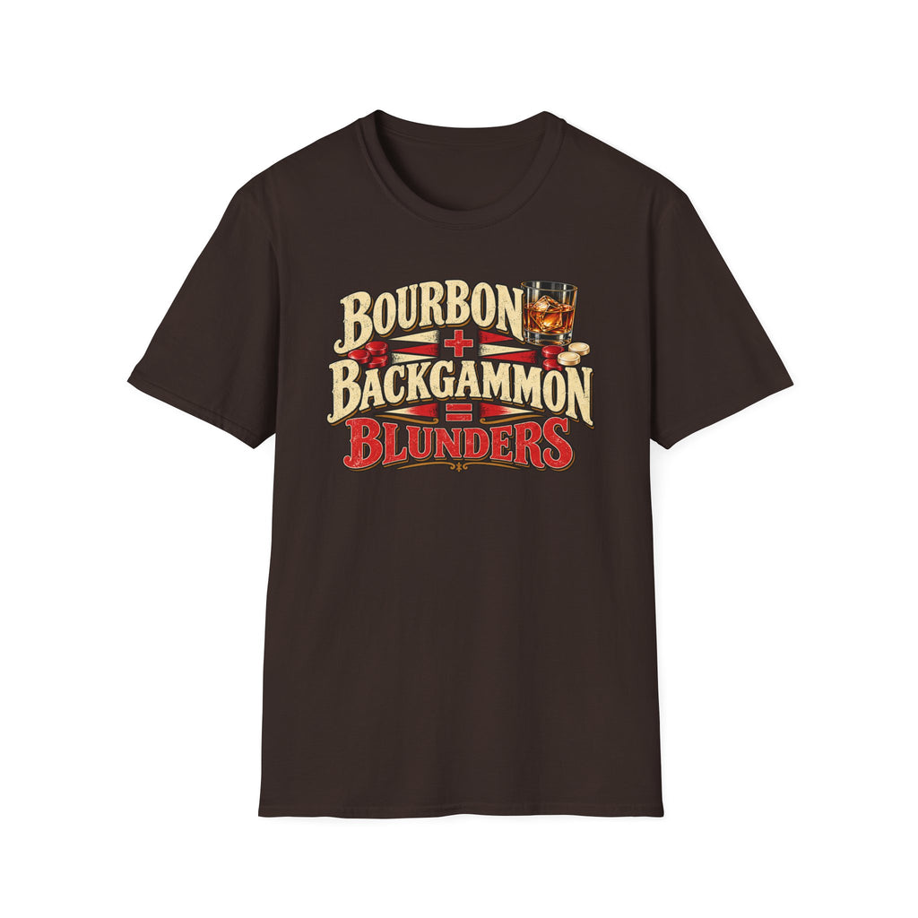 Bourbon Backgammon Blunders T-Shirt