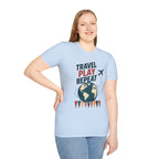 Travel Play Repeat T-Shirt – Backgammon