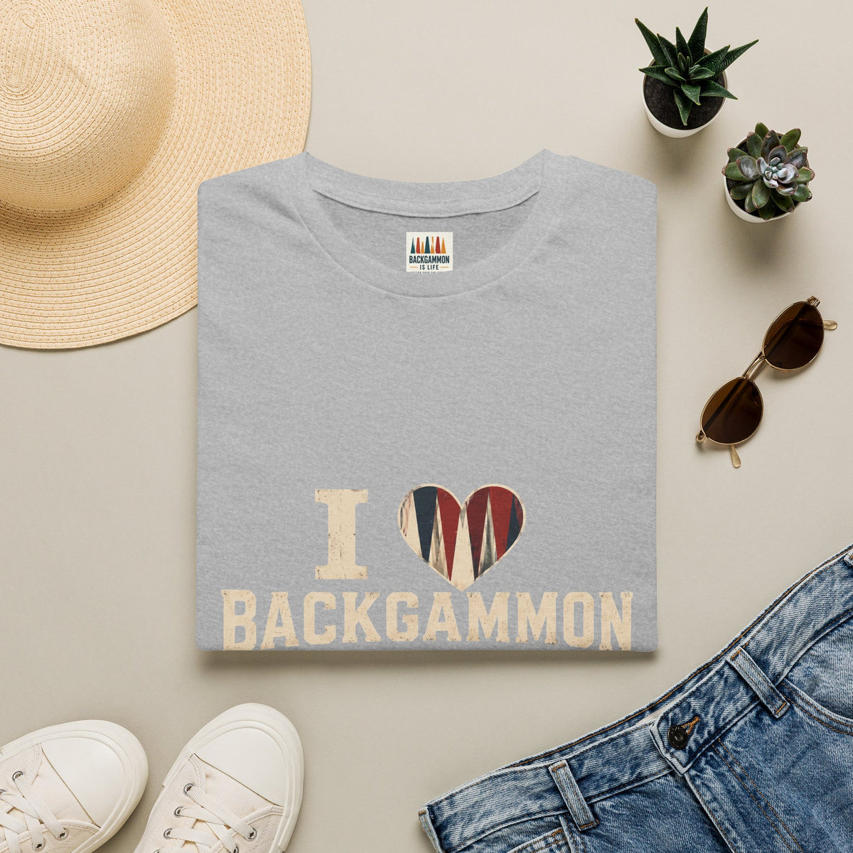 i love backgammon T-Shirt