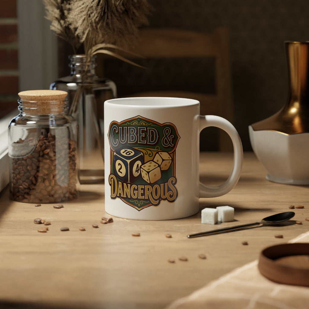 Cubed & Dangerous Jumbo Mug, 20oz