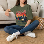 Nashville Backgammon T‑Shirt — Vintage Skyline Game Night Tee