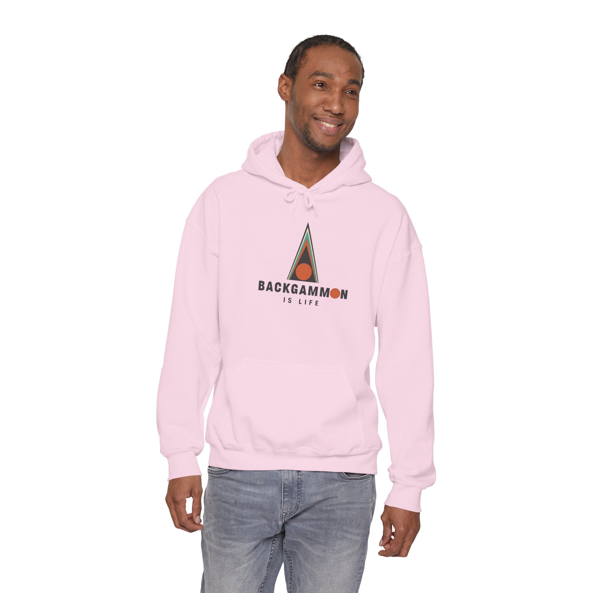 Backgammon Is Life Unisex Heavy Blend™ Hooded Sweatshirt