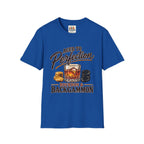 Aged to Perfection – Bourbon & Backgammon T-Shirt
