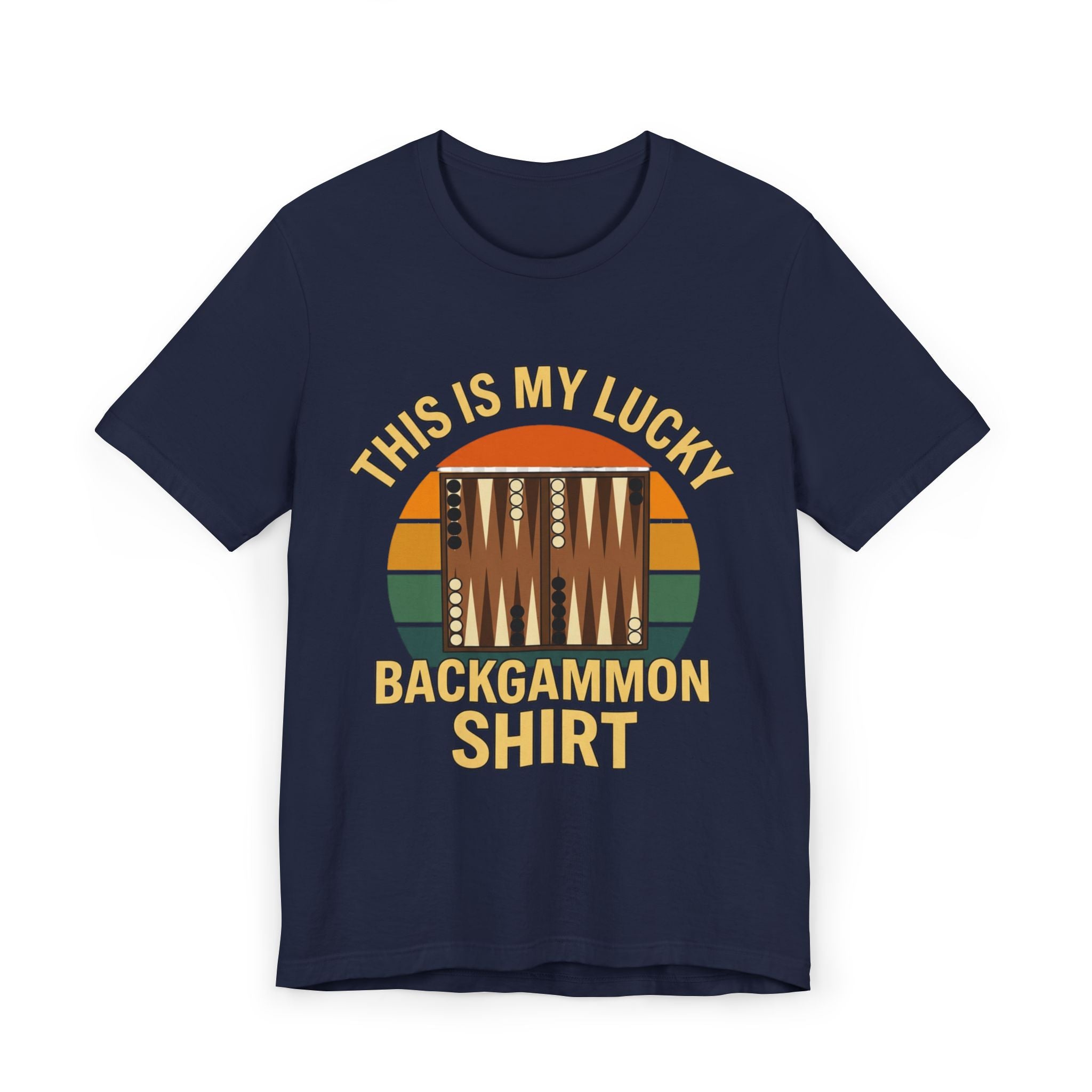 This Is My Lucky Backgammon Shirt Unisex Jersey T-shirt